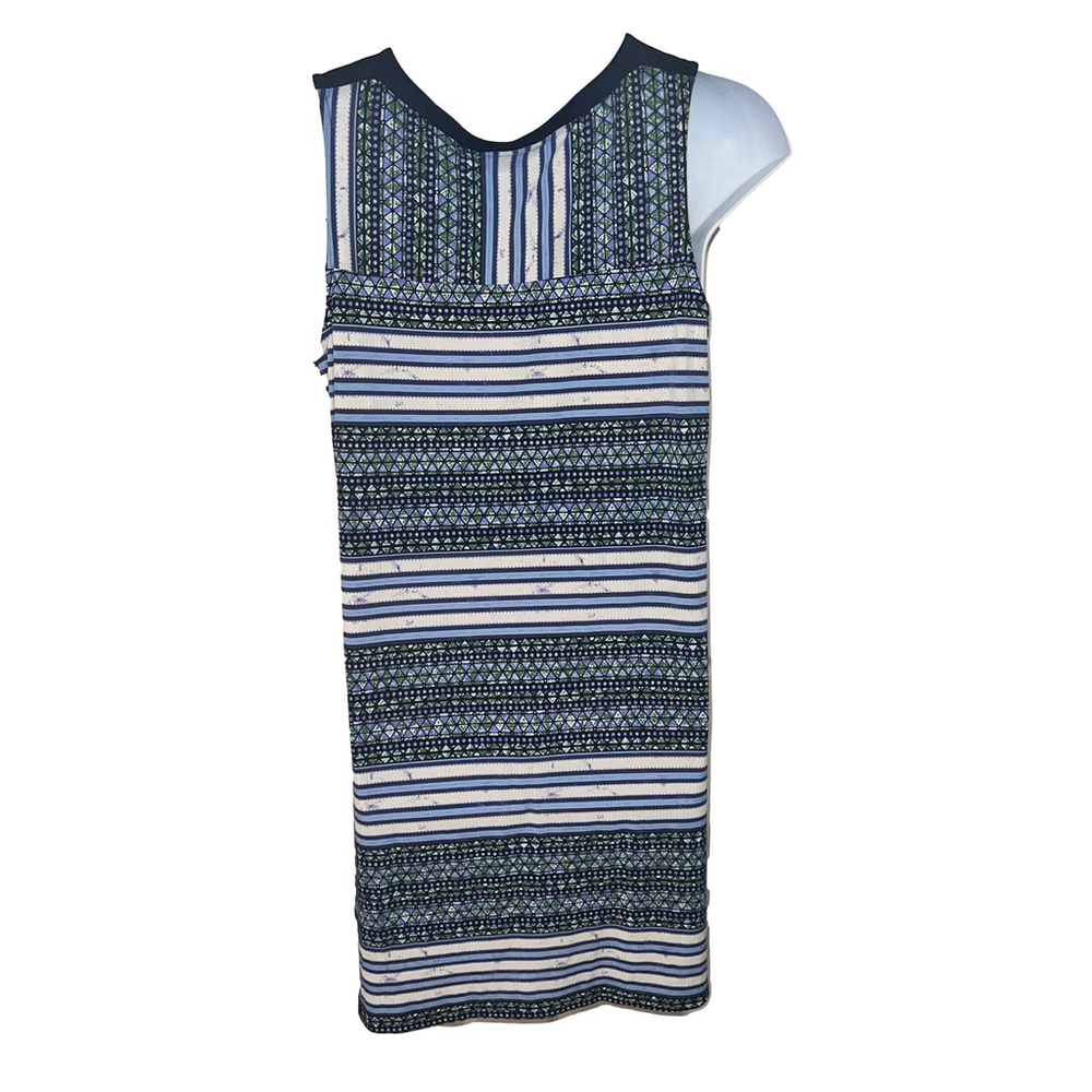 Kim Rogers Women's Dress, L, Blue and White